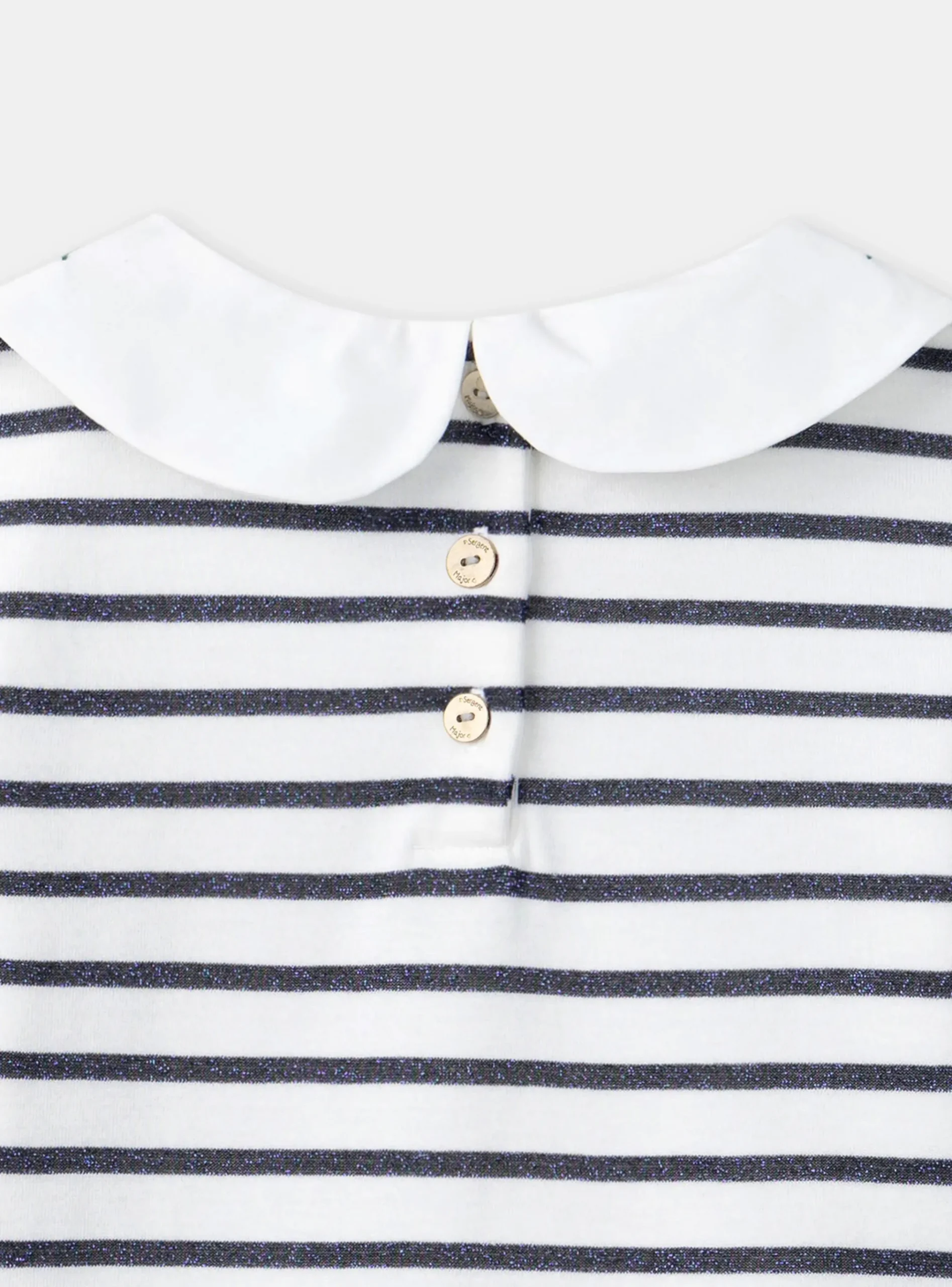 Sergent Major Blouse & T-shirt-T-shirt marinière bleu