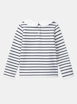 Sergent Major Blouse & T-shirt-T-shirt marinière bleu