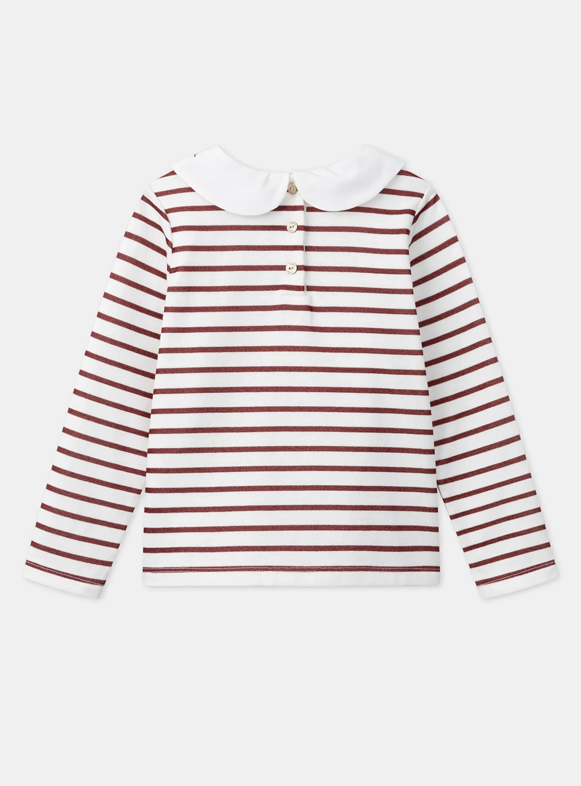 Sergent Major Blouse & T-shirt-T-shirt marinière rouge
