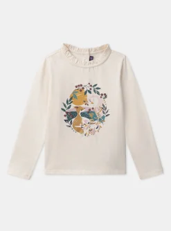 Sergent Major Blouse & T-shirt-T-shirt paon et renard