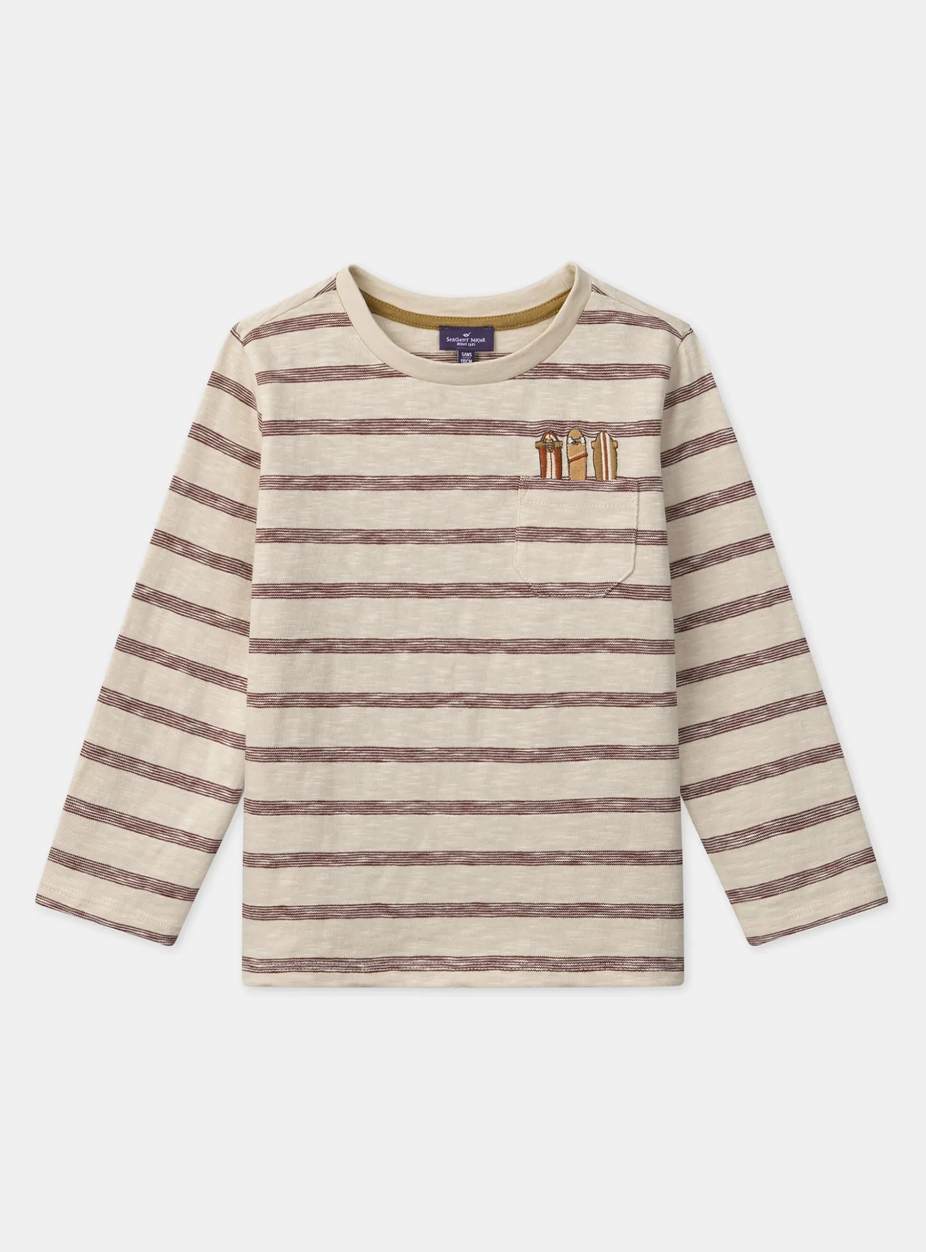 Sergent Major T-shirt & Polo-T-shirt Rayé