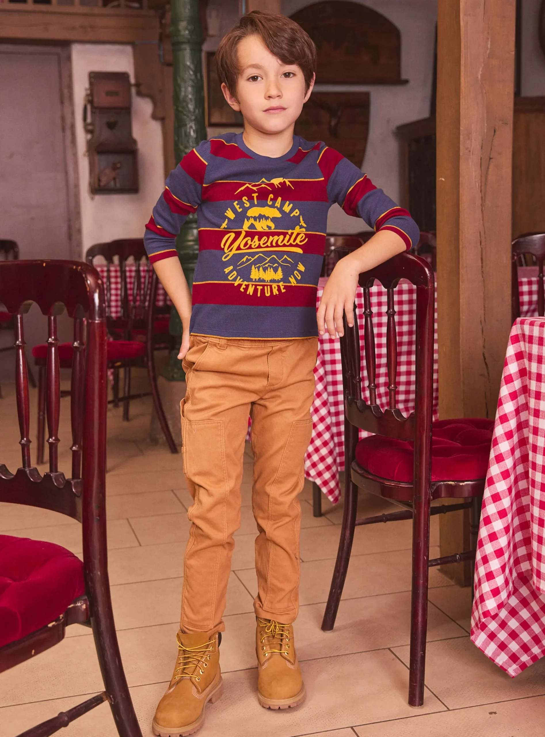 Sergent Major T-shirt & Polo-T-shirt rayé Yosemite