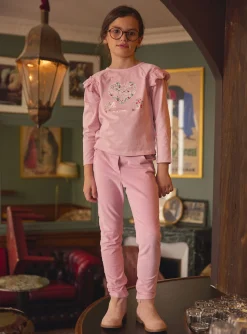 Sergent Major Blouse & T-shirt-T-shirt rose amour