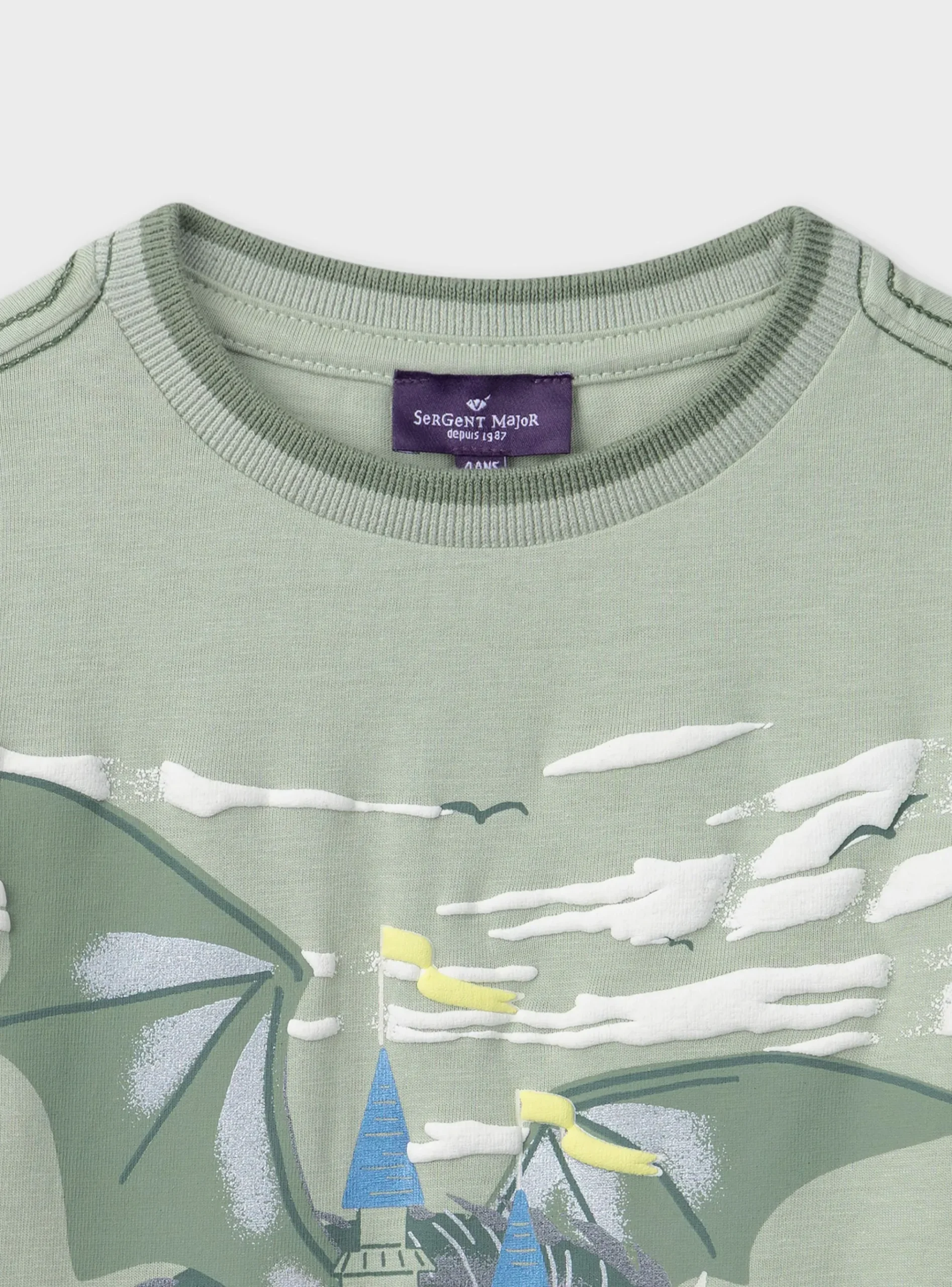 Sergent Major T-shirt & Polo-T-shirt Vert Dragon