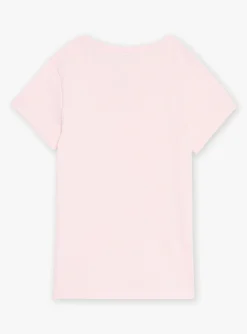 Sergent Major Sous-vêtement, Chaussette & Collant-2 T-shirts &eacute;crus &agrave; motif danseuse