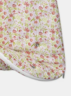 Sergent Major Gigoteuse & Couverture-Turbulette en Gaze de coton fleurie