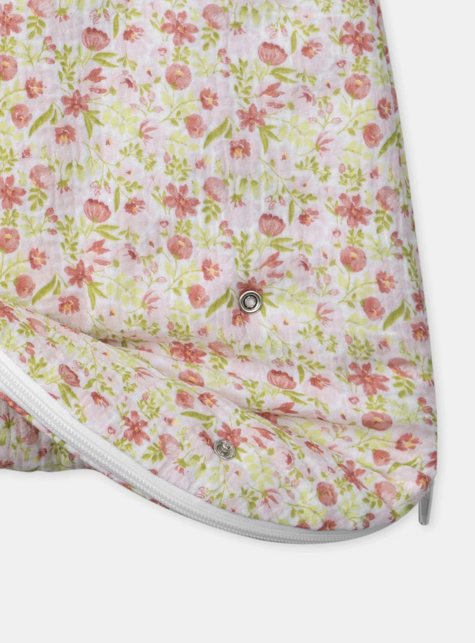 Sergent Major Gigoteuse & Couverture-Turbulette en Gaze de coton fleurie