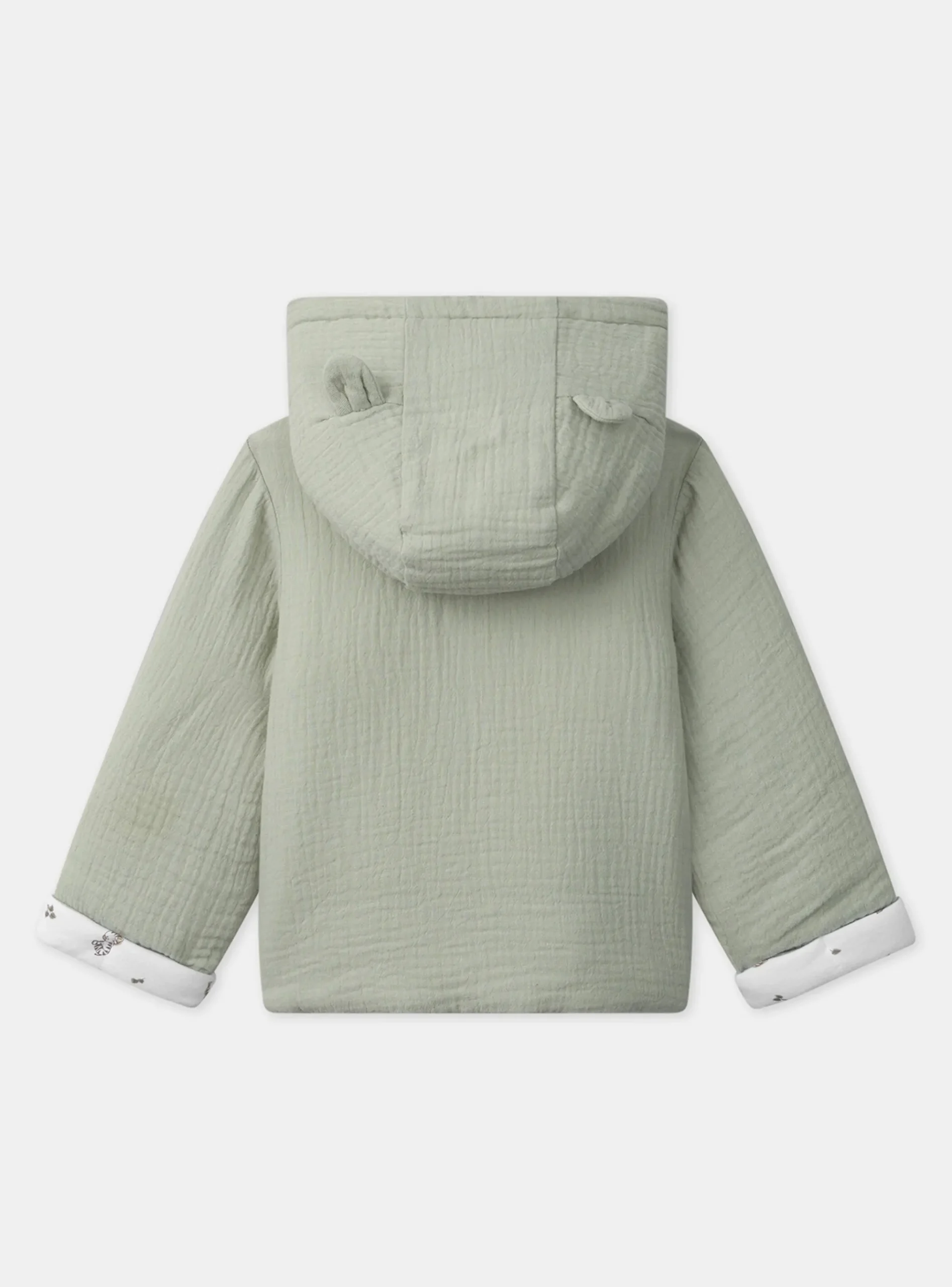 Sergent Major Veste & Cardigan-Veste à capuche en gaze de coton et jersey