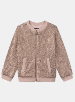 Sergent Major Manteau, Parka & Veste-Veste &agrave; sequins