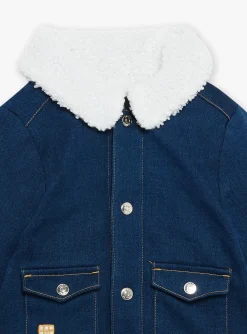 Sergent Major Manteau, Parka & Veste-Veste denim 2 en 1