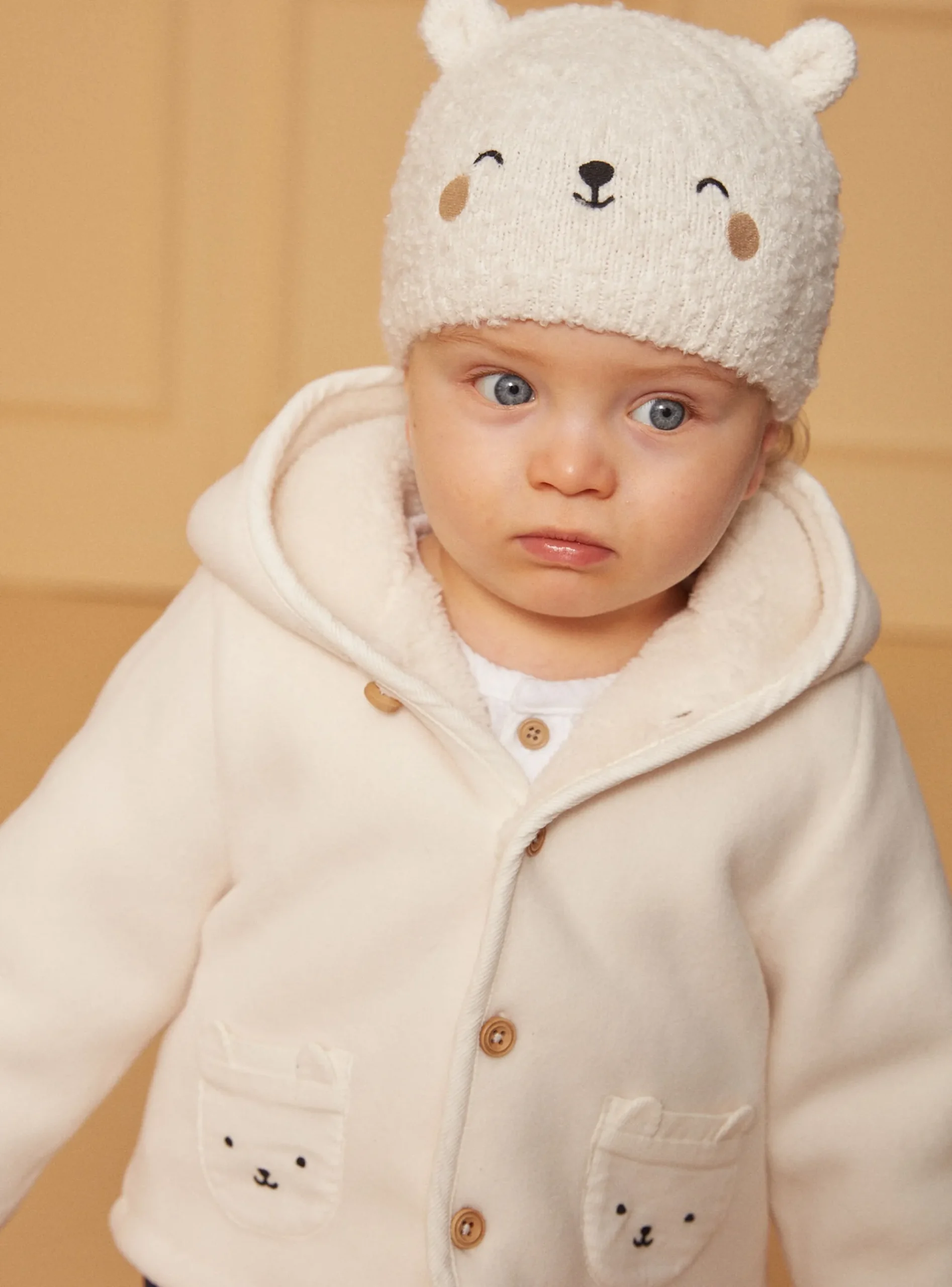 Sergent Major Manteau, Parka & Veste-Veste polaire à capuche