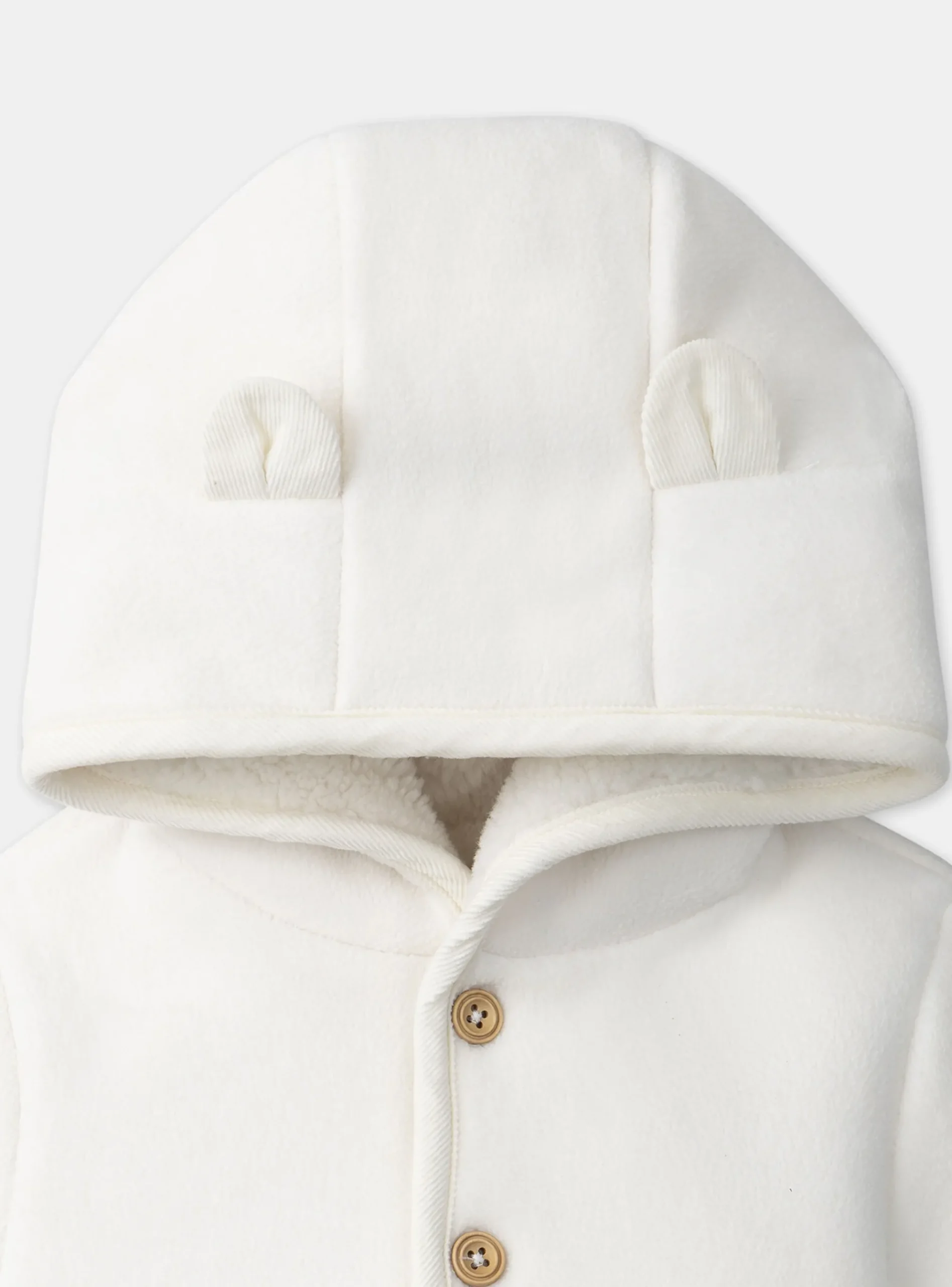 Sergent Major Manteau, Parka & Veste-Veste polaire à capuche